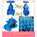 Hierro Dúctil Socked End Manual Thread Seated Soft Sealing Gate Valve